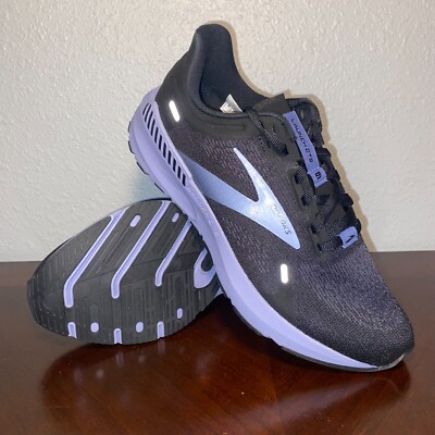 Brooks Launch GTS 9 Women's 8 D Sneaker Black Purple Training Running Gym Shoes