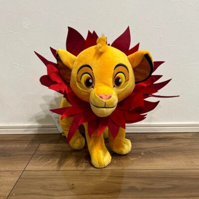 Lion King LL Plush Stuffed Toy Doll 35cm Mane Ver. Simba SEGA New from Japan