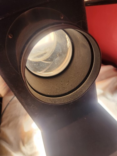 BAUSCH & LOMB Optical Balopticon slide projector 41-23-04 antique magic lantern - Picture 2 of 13