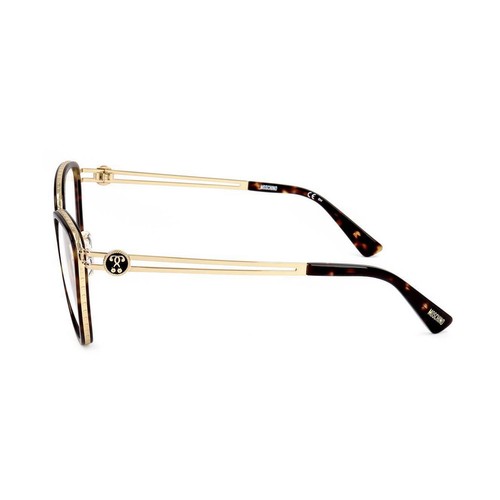 NEW AUTHENTIC Moschino MOS584 086 HAVANA Eyeglasses Black/Brown 52-20-135 - Picture 3 of 5