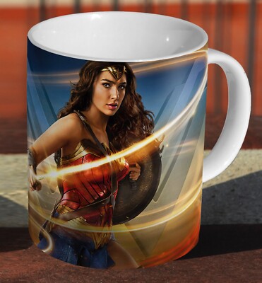 Wonder Woman Gal Gadot - Ceramic Tea / Coffee - Mug Cup