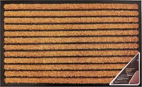 Bliss Coir Door Mat Heavy Duty Entrance Floor Mat Outdoor Anti Slip 45 x 75 cm