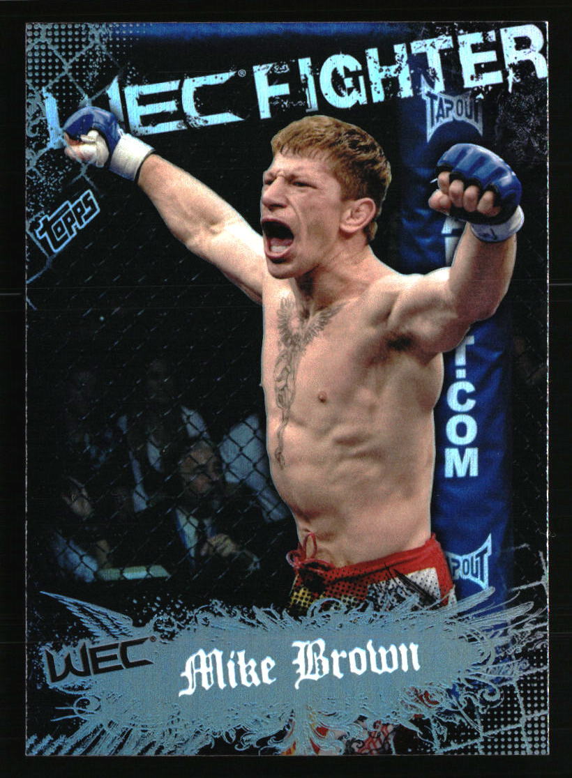 Mike Brown 2010 Topps UFC Main Event #143 MMA Card