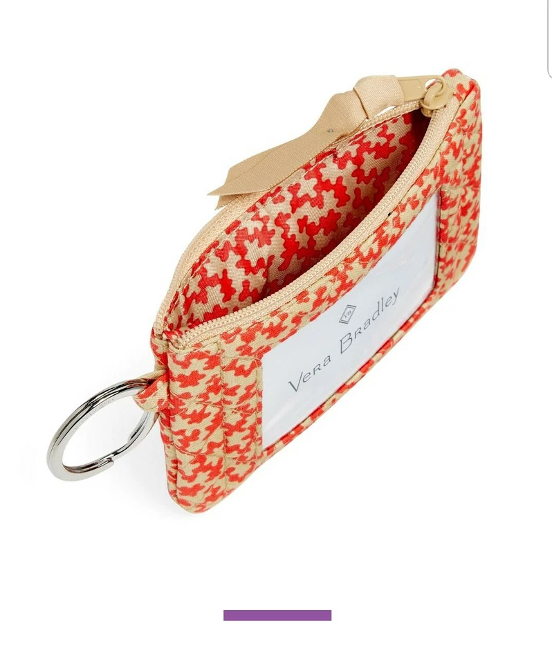 NUEVO CON ETIQUETAS - Estuche y cordón Vera Bradley icónico con cremallera | Desert Cloud Foto 2 de 3