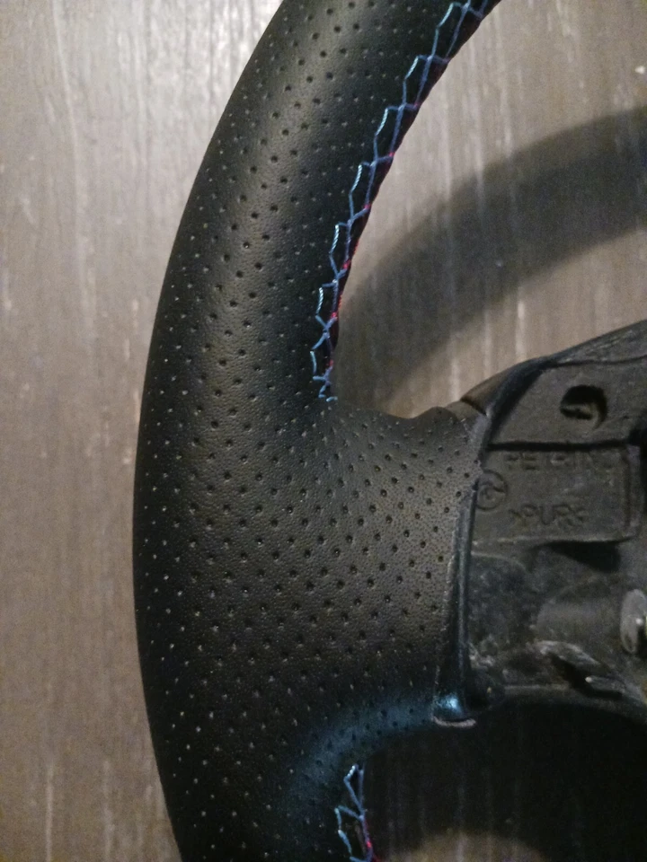 2001-2006 BMW E39 E53 E46 325 525 x5 Steering Wheel OEM 540 530 328 new Leather Foto 3 de 4