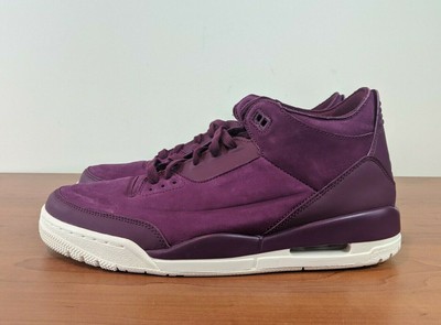 Nike Air Jordan 3 Retro SE Bordeaux Purple Sail Women's Shoes AH7859-600  Size 12 191885996844 | eBay