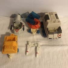Vintage 1980's Lil Playmates Space Commander FIVE PIECES Space Explorers