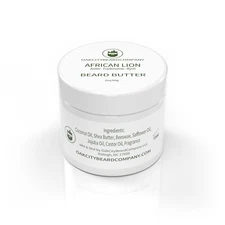 Oak City Beard Co - (African Lion) Beard Butter - 2oz - Amber - Frankincense