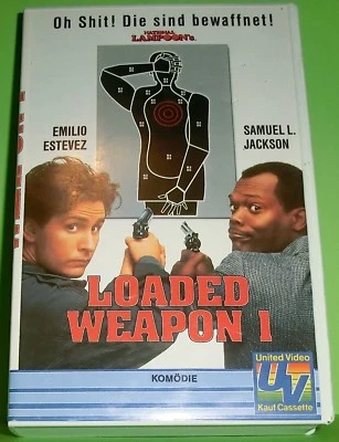 Loaded Weapon 1 - Oh Shit! Die sind bewaffnet! (VHS Kassette) Emilio Estevez,... - Bild 1 von 3