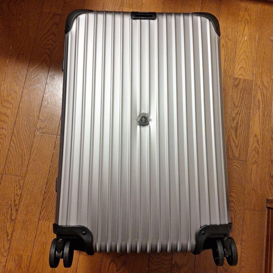 ★RIMOWA✖️MONCLERキャリーケース Rimowa x Moncler Reflection Cabin Suitcase Carry Case Silver