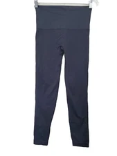 SPANX Black Leggings Size Large Stretch