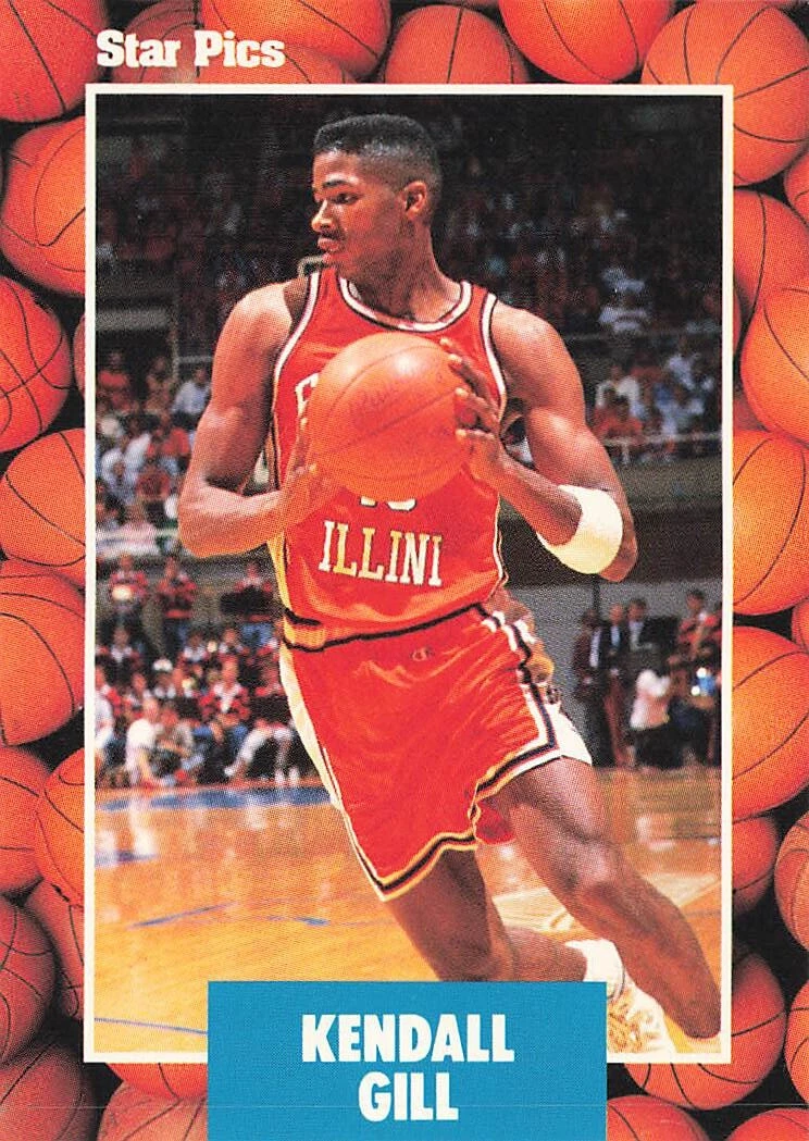 Fighting Illini Kendall Gill jersey