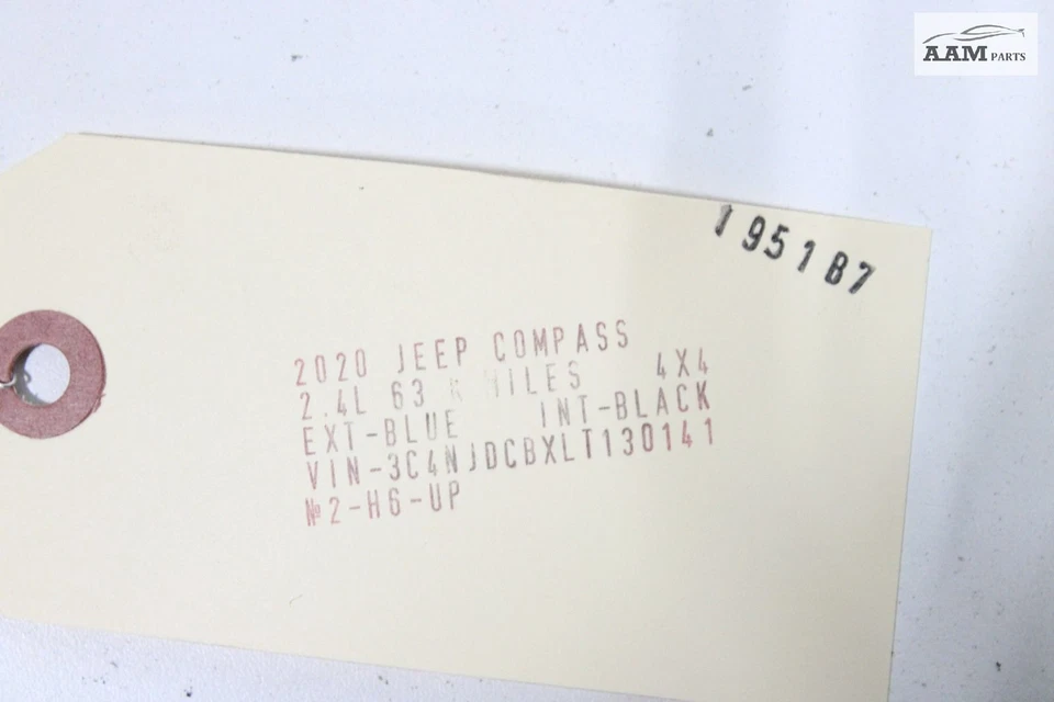 Jeep Compass 2017-2021 tubo de escape aislador suspensión aislador soporte OEM Foto 4 de 4