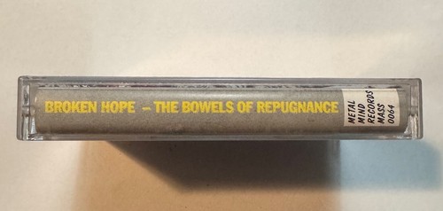 Broken Hope The Bowels Of Repugnance Death Metal Cassette 1993 Metal Mind - Picture 7 of 7