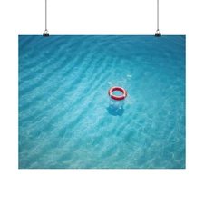 Swimming Pool Poster Water Print Poster Floatie Poster Summer Decor Water Print