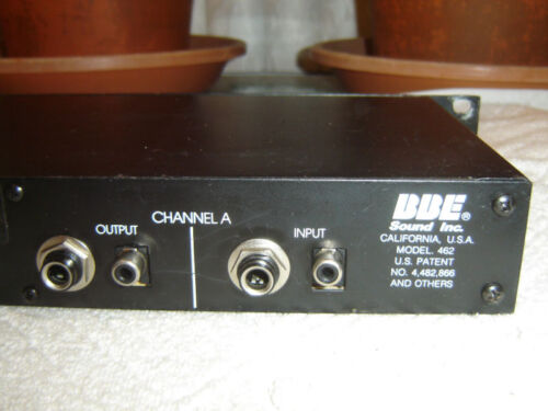 BBE Sound 462, 2 Channel Sonic Maximizer, Vintage Rack