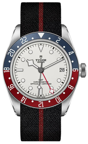2026 Tudor Black Bay GMT Pepsi White Dial Fabric Strap Men