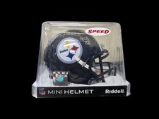 Donnie Shell Autographed Steelers Riddell Mini Helmet 4xSB Champs