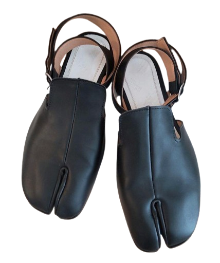 Maison Margiela / Tabi SANDALS/サンダル/38/BEG/レザー/S39WP0081 Maison Margiela Tabi Strap Sandals Black Size EU38 US7 With Box | eBay