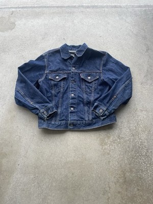 Vintage 60s Levi s Big E  Type 3 Denim Trucker Jacket size 38