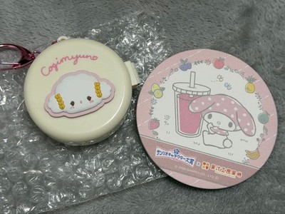 Sanrio Kogimyun Compact Brush with Secret Mirror & My Melo Coaster