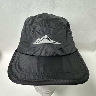 Cascade Mountain Tech Hat Cap Black Outdoor Cycling Hiking Adjustable Adult