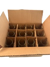 World Market Madison Champagne Flutes 6 Oz One Set of 12 Glasses Made in USA