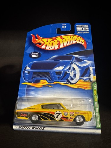 Hot Wheels 2001 Treasure Hunt 1967 Dodge Charger 8/12 Yellow