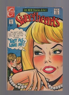 Sweethearts #118 - Charlton Comics Romance 1971 - Lower Grade