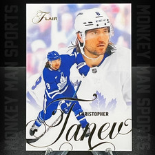 2025-26 Flair - Christopher Tanev - #124 LEAFS MINT