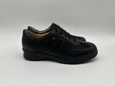 Finn Comfort Damen Halbschuhe Schwarz EUR 40