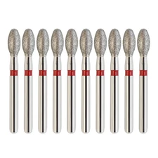 Dental Diamond Bur Football Shape FG 379-023F Fine Grit for High Speed Handpiece