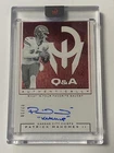 Patrick Mahomes 2025 Panini Authentically Mahomes Q&A Auto "Ketchup" Red /10 KG