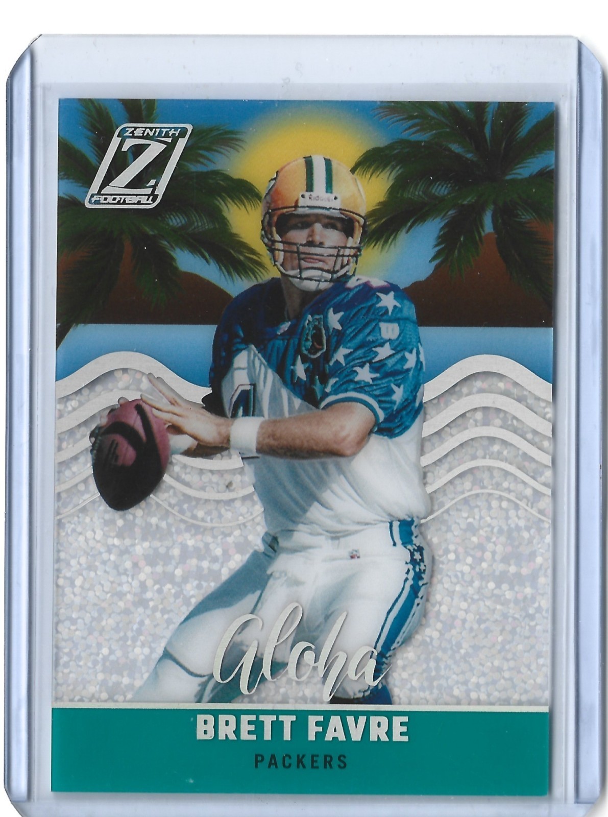 2022 PANINI ZENITH ALOHA SPARKLE #AL-5 Brett Favre Green Bay Packers SSP