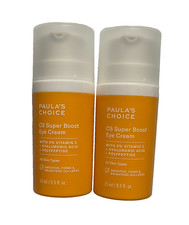 2x 100 Authentic Paula's Choice C5 Super Boost Vitamin C Eye Cream, 0.5oz/15mL