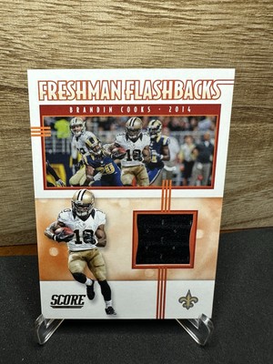 2020 Score Freshman Flashbacks Brandin Cooks #BC SP