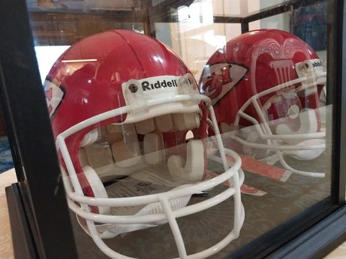 Joe Montana Signed Full Size Authentic Kansas City Chiefs Helmet With COA.