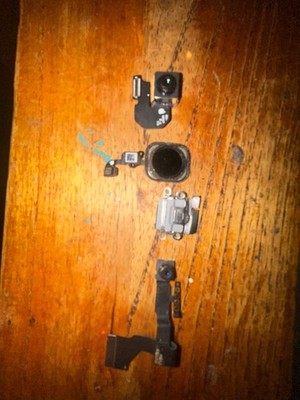 Apple iPhone 6s Touch ID +charging port+front/back camera