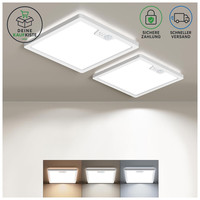 LED Deckenleuchte 18W Mit Bewegungsmelder Warmweiß Neutralweiß Kaltweiß 2 StüCk