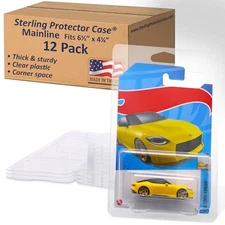 Sterling Protector Case Model 17201 Mainline 12 Pack for Hot Wheels & Matchbox 