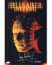 Doug Bradley signed 11x17 Poster Pinhead Hellraiser Inferno