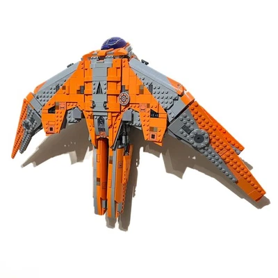 3DUDES & DAD Wall Mount Bracket for LEGO Marvel The Guardians Ship (set 76193)