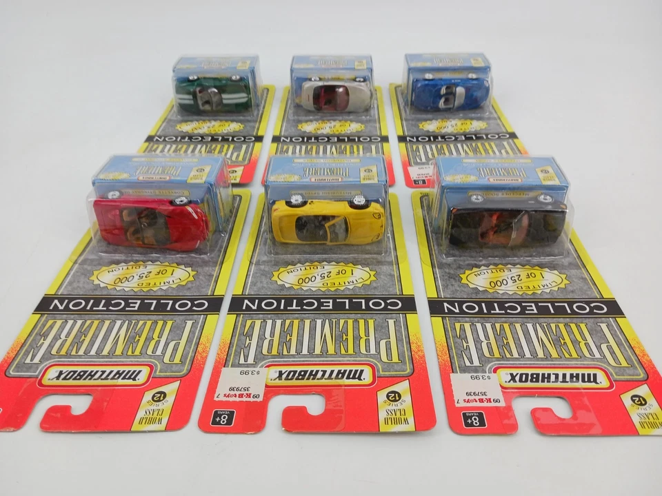 Matchbox Premiere World Class Series 12 Convertible Collection Complete Set of 6 - Image 4 of 4