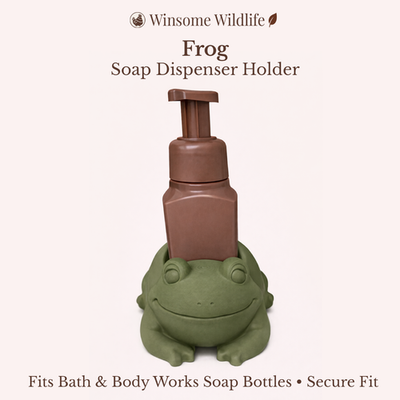 #ad Frog Soap Holder Bath Body Works Holder Animal Lover Bathroom Kitchen Sink Decor $16.99