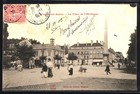 CPA Chalon-sur-Saône, La Place de l´Obélisque 1905 