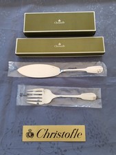 Christofle cluny couvert de service à poisson en métal argenté excellent état