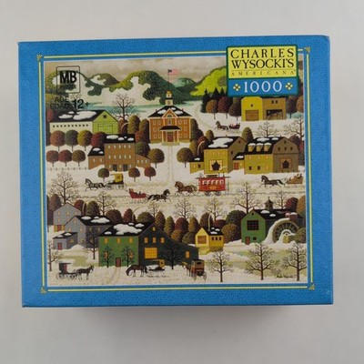Charles Wysocki Blossom River Junction 1000 PC Puzzle New and Sealed