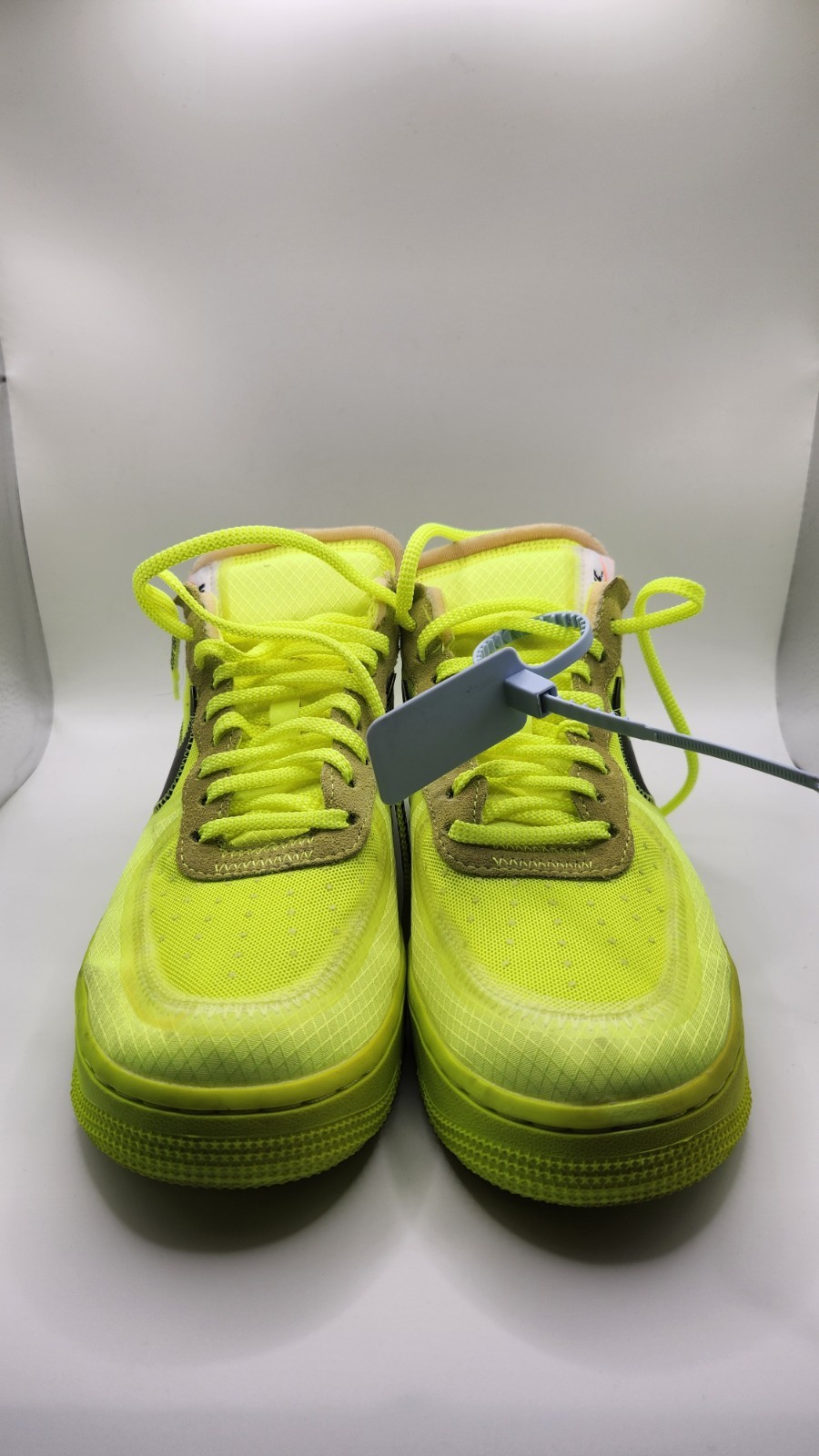 Nike Air Force 1 Low x Off-White 1 Low Volt AO4606-700 Talla UK 8 EU 42.5