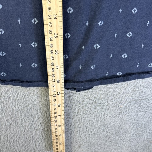 LL Bean Shirt Mens XL Blue Lakewashed Performance Organic Cotton Short Sleeve - Picture 6 of 7