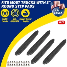 Plastic XL WSP001KIT Replacement Step Pad for 3" Round Nerf Bars - Set of 4x